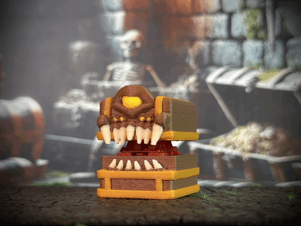 Mimic Chest Fidget Clicker