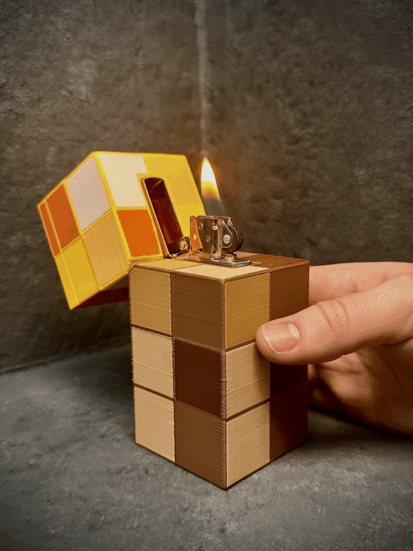 Pixel Torch Zippo Lighter