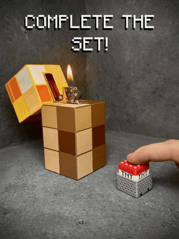 Pixel Torch Zippo Lighter - Image 7
