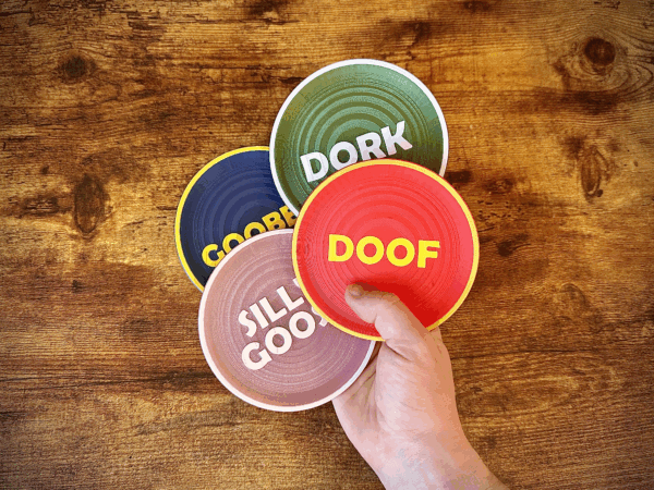 Goofware Coasters [set of 4]